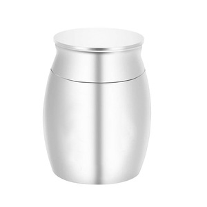 Urna Moderna de Aleación de Aluminio para Mascotas, Cilíndrica, de 40*30 mm, para Cenizas, Recuerdo para Mascotas Queridas, Caja para Cenizas de Pelo y Huesos - Product Image 6