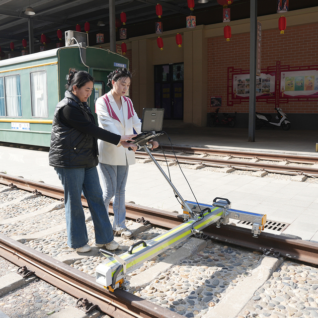 Digital Railway Gauge Railway Measuring Instruments Track Checker Measuring Ruler