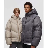 Veste d'hiver personnalisée de haute qualité pour hommes et femmes, en toile épaisse, rembourrée de polyester, respirante, écologique, imperméable et surdimensionnée