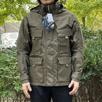 Vente en gros d'usine Jinteng de coupe-vent TRG à coque dure de haute qualité veste chaude d'hiver imperméable et respirante pour l'extérieur