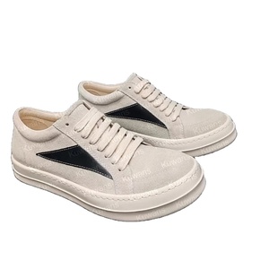 Chaussures décontractées basses unisexes en toile noire de haute qualité, imperméables, légères, anti-odeur, à semelle épaisse - Product Image 5