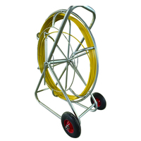 Tire-câble ABS pour câbles électriques 4mm-6mm, modèle à longueur personnalisable 15m-60m