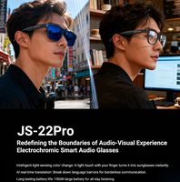 Lunettes Intelligentes IA Bluetooth Unisexe de Luxe Nouveau Modèle pour Entreprises – Changement de Couleur au Toucher – Lunettes Électroniques Connectées