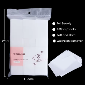 Wholesale 450pcs Bath Manicure Gel <strong>Nail</strong> Polish Remover Lint-Free Wipes Cotton Napkins <strong>Nail</strong> Pads Paper-<strong>Nail</strong> <strong>Tools</strong> - Product Image 2