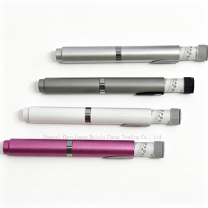 Pluma de Inyección de Metal Reutilizable V2 para <span class=keywords><strong>Insulina</strong></span>, Cartucho Líquido de 3ml V2, Pluma de Inyección de Metal de 60 UI con Cartucho de 3ml - Product Image 3