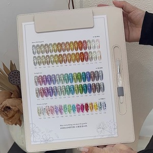 Ensemble de <span class=keywords><strong>poudre</strong></span> miroir chromée Uomeei 48 couleurs avec nuancier - <span class=keywords><strong>Kit</strong></span> de pigments pour nail art Aurora métallique - Product Image 1