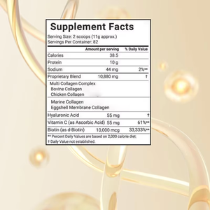 OEM ODM Colágeno Multi-Puro en Polvo de Alta Calidad, Productos de Belleza, Suplemento Dietético 100% Natural, Promueve la Salud - Product Image 2