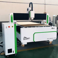 Routeur CNC Anben 1325 pour le bois, système de contrôle DSP, moteur pas à pas à broche unique 3,5 kW, refroidissement par air, armoire de commande indépendante