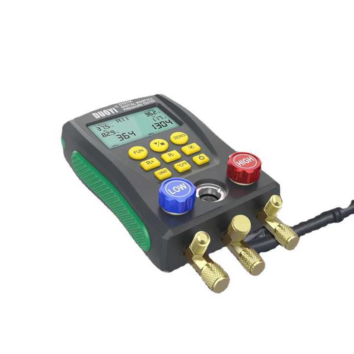DUOYI DY517A Refrigeration Pressure Gauge Set R410A Digital Manifold ...