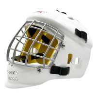 Casco Protector Deportivo con Rejilla para Ojos, Talla S, para Patinaje, Hockey sobre Césped, Hockey sobre Hielo