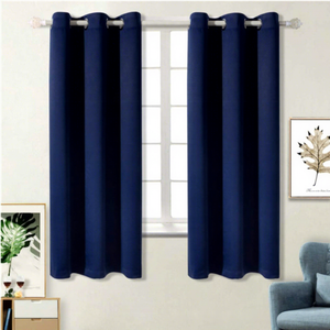 Oda Karartma Özel Tedarikli Bağımsız Web Siteleri, Yüksek Hassasiyetli Tek Renk Karartma Hazır Perdeler Modern Stil - Product Image 3