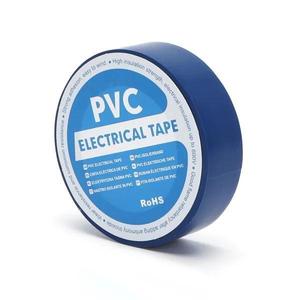 Cinta aislante de PVC, 0,13 mm x 17 mm x 20 m, azul, ideal para aislar, proteger y reparar cables y conexiones eléctricas. - Product Image 1