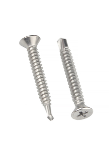 Bibo Yaente Factory 410 Stainless Steel M4.2 Countersunk Head Drill Tail <b>Screw</b> <b>Flat</b> Head Self-drilling Self-tapping <b>Screw</b> Metric - Product Image 4
