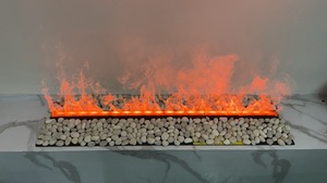 Interno modernista soggiorno decorazione vapore acqueo 3 camino elettrico datomizzato personalizzato cabinet <span class=keywords><strong>TV</strong></span> umidificatore - Product Image 3