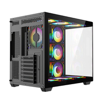 AntarcChill Factory Customized ATX ITX M-ATX Mid Tower Computer Case Desktop Cabinet Cpu Case Gaming Pc Case for Computer