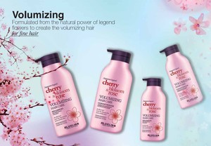 Champú y Acondicionador Personalizados con Logotipo, Voluminizador Natural, Anticaspa, con Flor de Cerezo, <span class=keywords><strong>para</strong></span> <span class=keywords><strong>Cabello</strong></span> <span class=keywords><strong>Fino</strong></span> - Product Image 5