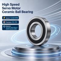 Roulement à billes hybride en céramique 40x80x23mm F-568240 62208 Si3N4 P5/P4 15000rpm Roulement de moteur servo haute vitesse
