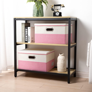 3 Gói Vải Đóng Mở Lưu Trữ Thùng Linen Vải Lưu Trữ Cube Tổ Chức Tủ Quần Áo Thùng Giỏ Có Thể Gập Lại Lưu Trữ Hộp Có Nắp Đậy - Product Image 5