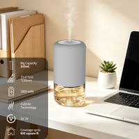 Nouveau Diffuseur d'Arômes Portable Rechargeable pour Voiture, Sans Eau, Vente en Gros, Désodorisant en Spray, Parfum d'Ambiance, Huile Essentielle