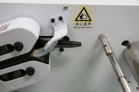 Machine à coussin d'air automatique en plastique certifiée CE, longue durée de vie, pour l'emballage de cosmétiques et de boissons