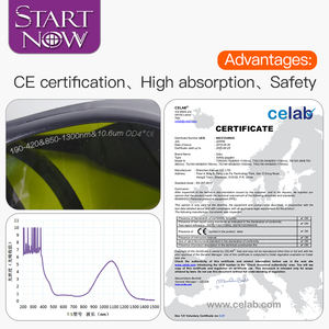 काले क्लासिक शैली 190-420nm 850-1300nm और 10.6um लेजर आईवियर के लिए याग मार्कर वेल्डिंग मशीन स्पेयर पार्ट्स सुरक्षा गोगल्स - Product Image 3