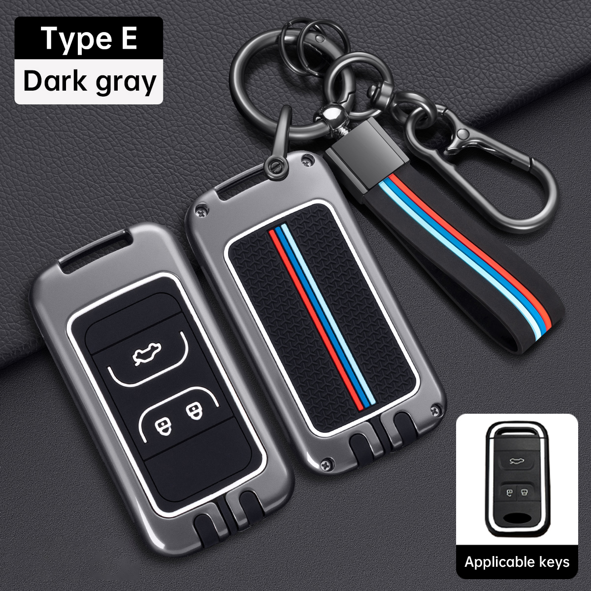 Type E-Gun couleur + boucle de corde en silicone