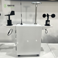 Système de surveillance en ligne de la qualité de l'air PM TSP, station de surveillance des poussières, des odeurs, des gaz, du bruit, des COV et des conditions météorologiques, analyseur de gaz OEM SO2 NO2 CO O3