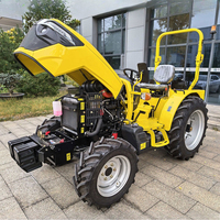 Tracteur agricole diesel 4x4 de 25 à 50 CV, équipement agricole, mini-tracteur avec certificat COC E-MARK EURO5, bon prix