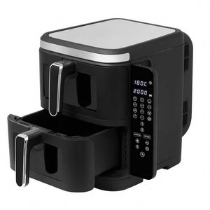Precio <span class=keywords><strong>de</strong></span> fábrica Venta caliente Vertical Doble puerta <span class=keywords><strong>Freidora</strong></span> <span class=keywords><strong>de</strong></span> <span class=keywords><strong>aire</strong></span> Horno Digital Acero inoxidable 11L <span class=keywords><strong>Freidora</strong></span> <span class=keywords><strong>de</strong></span> <span class=keywords><strong>aire</strong></span> <span class=keywords><strong>de</strong></span> doble capa - Product Image 6