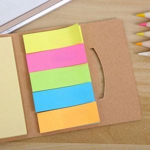 Portable Kraft Sticky Notes <b>Memo</b> <b>Pad</b> Set, Tear Off Notepad for Students and Office, Custom Logo Promotional Stationery - Product Image 4