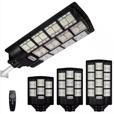 2026 New Arrival 500W & 800W Integrated LED Solar Street Light All-in-One Design