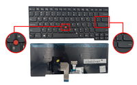 Clavier US neuf HK-HHT pour Lenovo Thinkpad T440 T440S T450S sans rétroéclairage