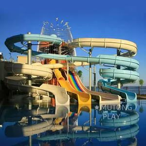 Grande <span class=keywords><strong>aire</strong></span> <span class=keywords><strong>de</strong></span> <span class=keywords><strong>jeux</strong></span> extérieure en fibre <span class=keywords><strong>de</strong></span> verre personnalisée pour enfants Équipement <span class=keywords><strong>professionnel</strong></span> pour parc <span class=keywords><strong>aquatique</strong></span> Construction en acier pour usage résidentiel - Product Image 2