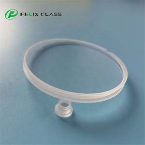 โรงงานเฟลิกซ์ผลิตกระจกออปติคอลควอตซ์/แซฟไฟร์/BK7 พร้อมร่อง กระจกเลนส์แบบมีร่อง - Product Image 5