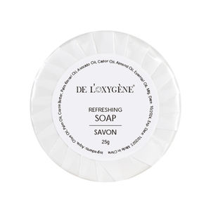 Jabón de Belleza Redondo Desechable de Lujo para Hotel, Jabón Corporal Perfumado de 15g-30g con Logotipo Personalizado para Uso en Hoteles, Viajes y Spa - Product Image 1
