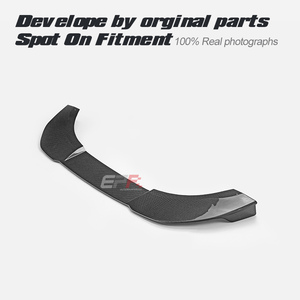 Alerón Delantero de Fibra de Carbono de Lujo EPR para Fiat 500 595 695 Abarth Serie 4 (EPA ATTK Tipo EU 2016-2023 Modelo S4) Fácil Instalación - Product Image 3