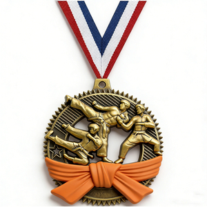 Maßgefertigte Blanko 3D-Medaillen Gold Silber Bronze Beschichtete Medaillen Benutzerdefiniertes Logo Medaillenhersteller Sportmedaillen - Product Image 1