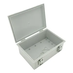 Caixa de plástico à prova d'água para interruptor, caixa preta de junção elétrica abs 251x170x101mm