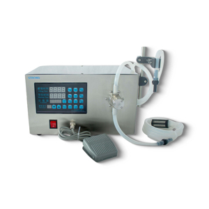 Manual Tabletop Digital Control Liquid Peristaltic <b>Pump</b> Filling Machine for Oil Perfume Liquid Small Pouch Can Bottle - Product Image 1