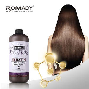 Romacy Label pribadi OEM 1000ml menyesuaikan grosir pelurus rambut perbaikan perawatan rambut terbaik Brazil Keratin Perawatan Rambut - Product Image 1