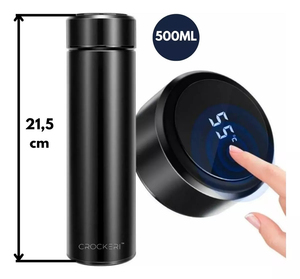 Bouteille d'eau isotherme personnalisable en acier inoxydable de 500 ml pour le sport - Product Image 5