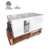 Unité de réfrigération monobloc à montage supérieur 1HP 2HP 3HP, à économie d'énergie, refroidie par air, pour la transformation alimentaire, avec compresseur Tecumseh ETL/UL