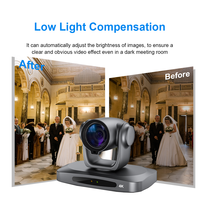 Caméra de Conférence PTZ 4K avec Zoom Optique 30X G530, Livraison Gratuite, Suivi IA, Diffusion en Direct pour Studio TV (USD323)