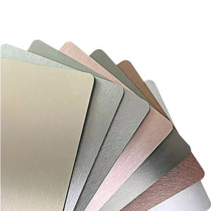 แผ่นเห<span class=keywords><strong>ล</strong></span>็กสแตนเลสสีทองสำหรับตกแต่ง<span class=keywords><strong>ผนัง</strong></span><span class=keywords><strong>วัสดุ</strong></span>ก่อสร้างโ<span class=keywords><strong>ล</strong></span>หะ<span class=keywords><strong>ไท</strong></span>เทเนียมเคลือบ HL/No.4 - Product Image 4