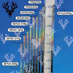 Bâton de hockey sur glace en fibre de carbone robuste et durable, personnalisé en usine JR/INT/SR - Product Image 5