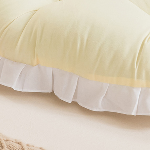 Color sólido 2023 nuevo botón de clavo mecánico pastoral cojín de cabecero de color sólido bolsa suave espalda beige <span class=keywords><strong>funda</strong></span> de <span class=keywords><strong>almohada</strong></span> - Product Image 6