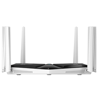 Routeur WiFi 6 AX3000 Double Bande 2.4G & 5.8G 6 Antennes 5 Ports Gigabit FEM 1WAN 4LAN Haute Puissance Mesh 25dBm HZY-WR633AX