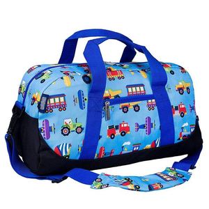 BSCI Factory Child Duffel <b>Bag</b> Features Moisture-Resistant Lining and Padded Shoulder Strap <b>Kids</b> Luggage <b>Bag</b> for Travel Sports - Product Image 4