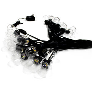 Al Aire Libre LED resistente a la intemperie probado 65 pies 20 bombillas repelente de mosquitos luces de cadena para Patio patio trasero cubierta Camping - Product Image 4