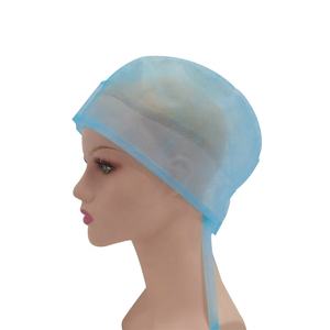 Bonnet de soins infirmiers jetable Aimmax, filet à cheveux <span class=keywords><strong>Charlotte</strong></span>, PP non tissé, couvre-chef médical chirurgical, non stérile, 14x64cm - Product Image 5